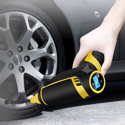 Automatic Portable Handheld Digital LED Smart Car Air Compressor Pump - Gadgets4ezlife